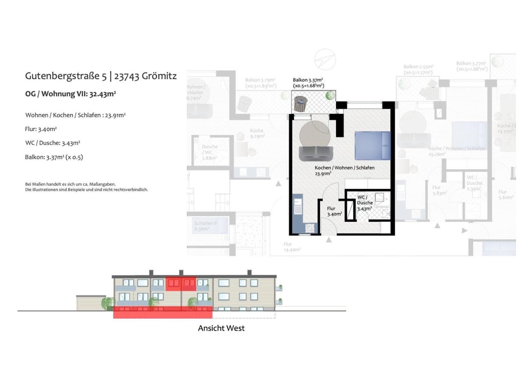 Ostsee-Quartier 7 Gutenbergstrasse 5 Apparto Grömitz מראה חיצוני תמונה